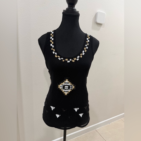 Bar III Tops - Bar III Black Sheer Blouse